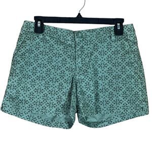 Patagonia W's Stretch All-Wear Shorts In Camp Green Size 4